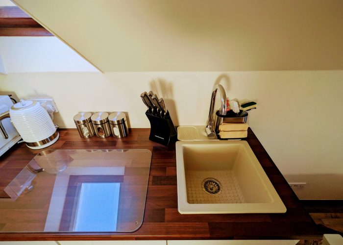 Main accommodation - the kitchenette