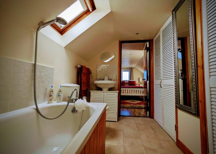 The bathroom from the landing